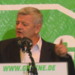 Bundestagswahlkampf 2005 : Joschka Fischer, Aussenminister, in Augsburg